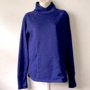 Tek Gear Mock Neck Pullover Fleece Top Size S